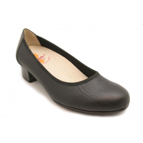 Zapato salon negro online comodo