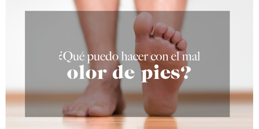 ¿Qué puedo hacer con el mal olor de pies?